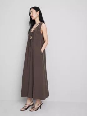 The Edit trapesformet maxikjole