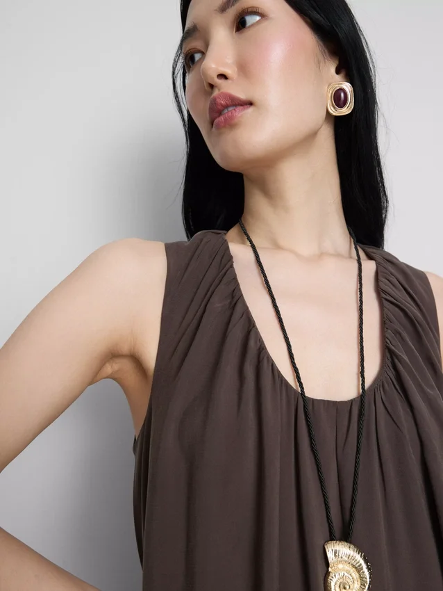 The Edit trapesformet maxikjole