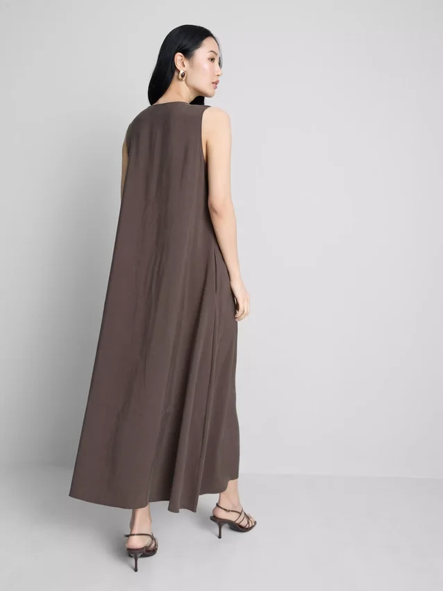 The Edit trapesformet maxikjole