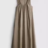 The Edit trapesformet maxikjole
