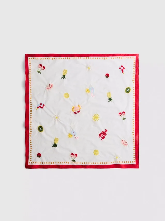 The Primark Scene | 55 x 55 brodert skjerf
