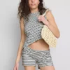 The Primark Scene | asymmetrisk stripet tank-top