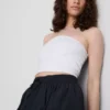 The Primark Scene | Bandeau-top i bomullsrik jersey