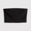 The Primark Scene | Bandeau-top i bomullsrik jersey