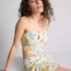 The Primark Scene | Bandeau-top med trykk og buet snitt