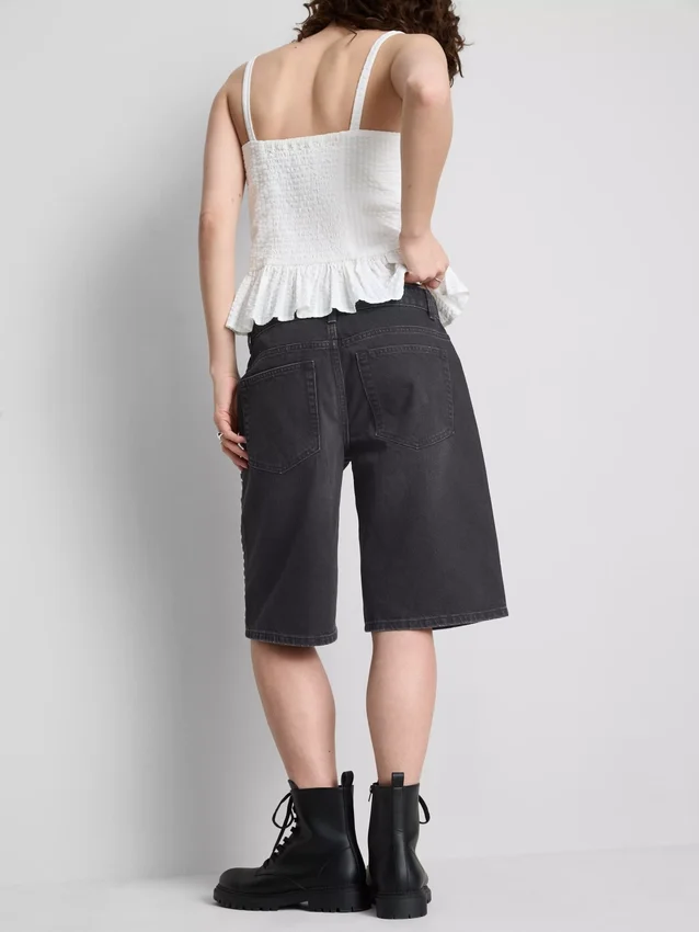 The Primark Scene | Bomullsdenim-shorts med nitter