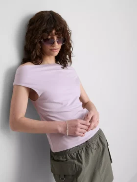 The Primark Scene | Bomullsrik topp med bare skuldre
