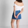 The Primark Scene | Bomullsrik topp med bare skuldre