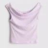 The Primark Scene | Bomullsrik topp med bare skuldre