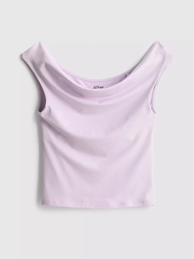 The Primark Scene | Bomullsrik topp med bare skuldre