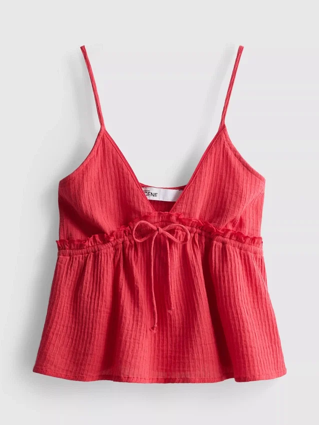 The Primark Scene | Cami-top med volanger