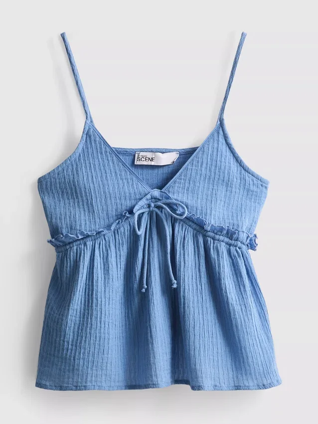 The Primark Scene | Cami-top med volanger