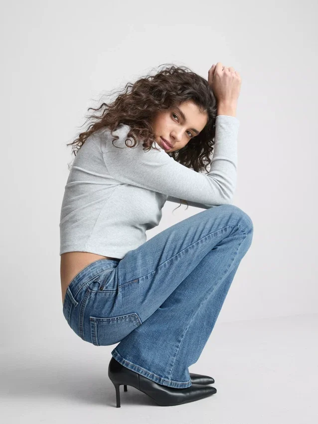 The Primark Scene | Flared-jeans med lav midje