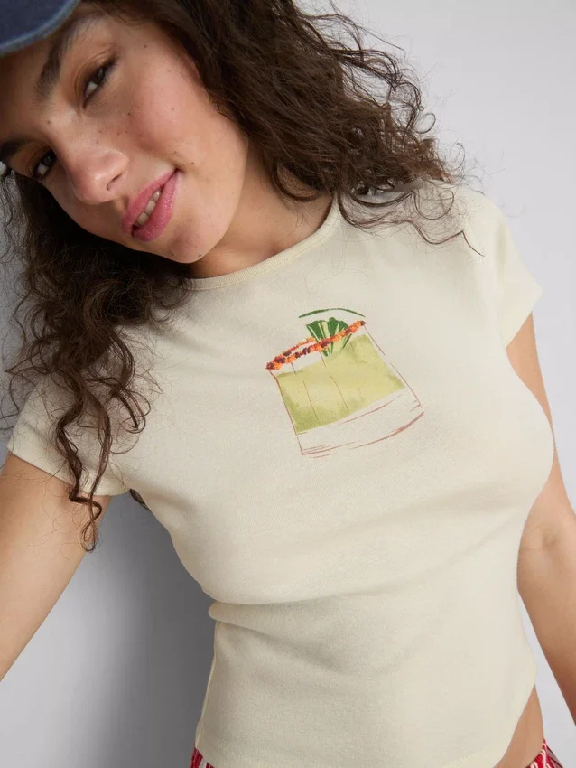 The Primark Scene | Margarita-baby-T-skjorte i bomull