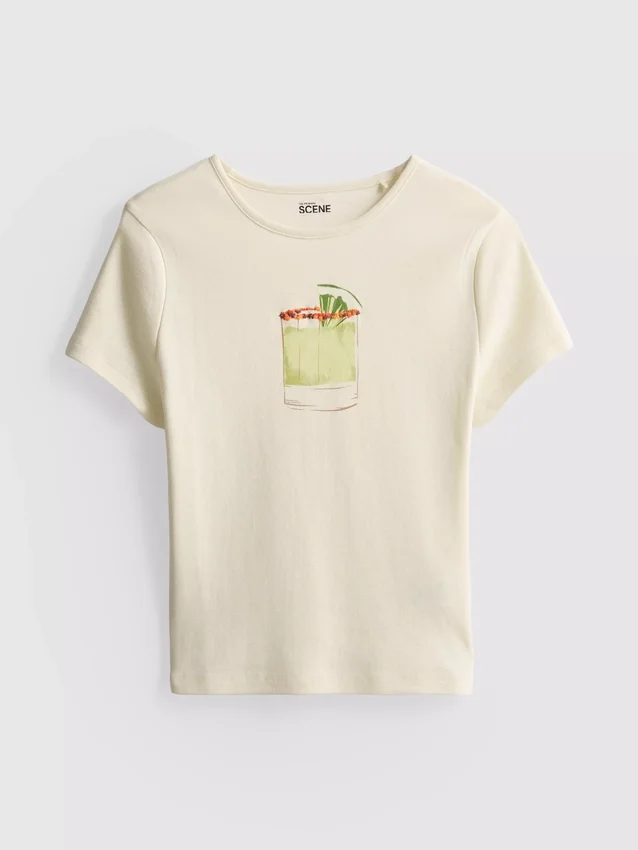 The Primark Scene | Margarita-baby-T-skjorte i bomull