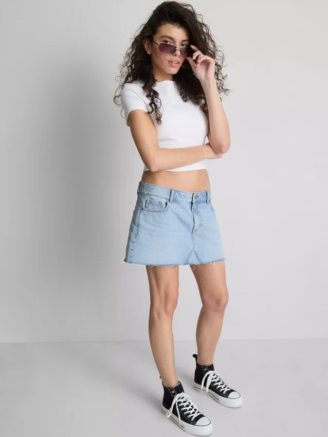 The Primark Scene | miniskjørt i denim