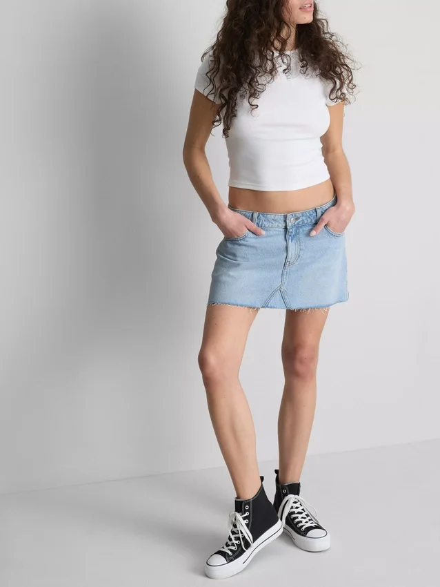 The Primark Scene | miniskjørt i denim