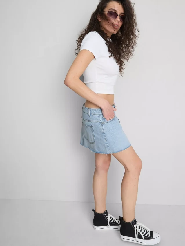 The Primark Scene | miniskjørt i denim
