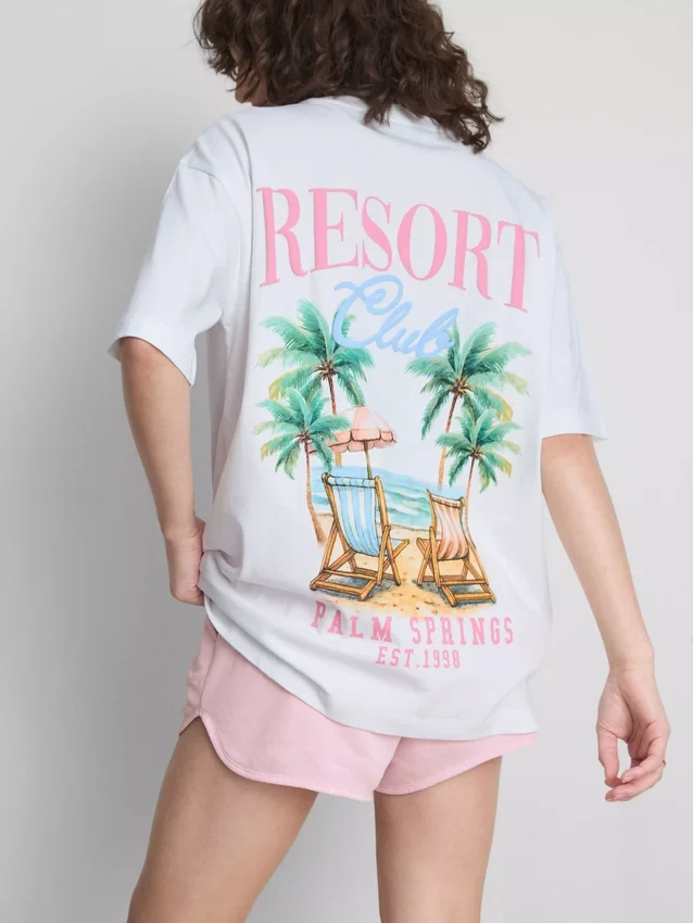 The Primark Scene | Oversized bomulls-resort-T-skjorte