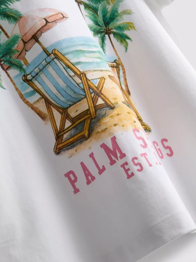 The Primark Scene | Oversized bomulls-resort-T-skjorte