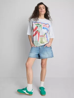 The Primark Scene | Oversized bomulls-T-skjorte med «Margarita»-trykk