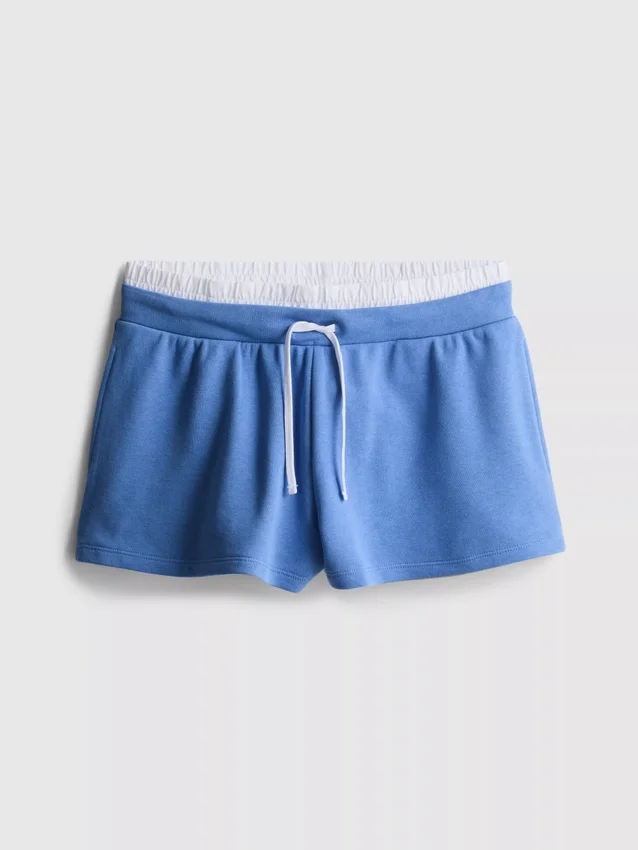 The Primark Scene | Shorts i bomull med dobbel linning