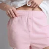 The Primark Scene | Shorts med knappedetaljer i bomullsrikt stoff