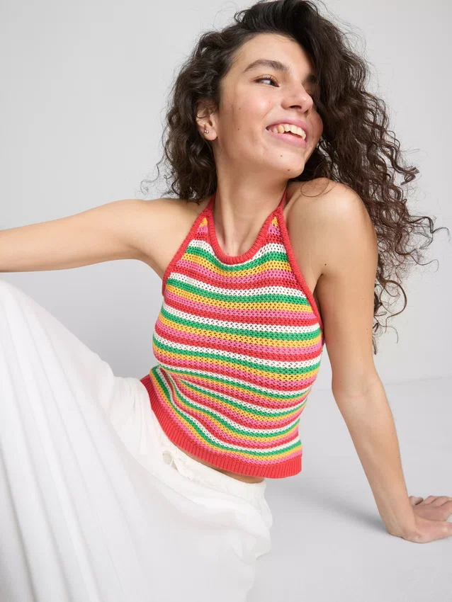 The Primark Scene | Strikket halterneck-top