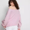 The Primark Scene | Sweatshirt med slagord og bare skuldre