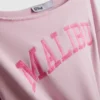 The Primark Scene | Sweatshirt med slagord og bare skuldre