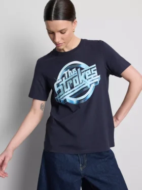 The Strokes-T-skjorte med grafisk motiv