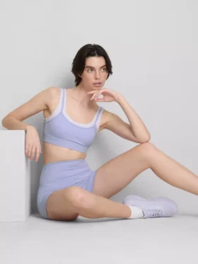 To-lags aktiv crop-top