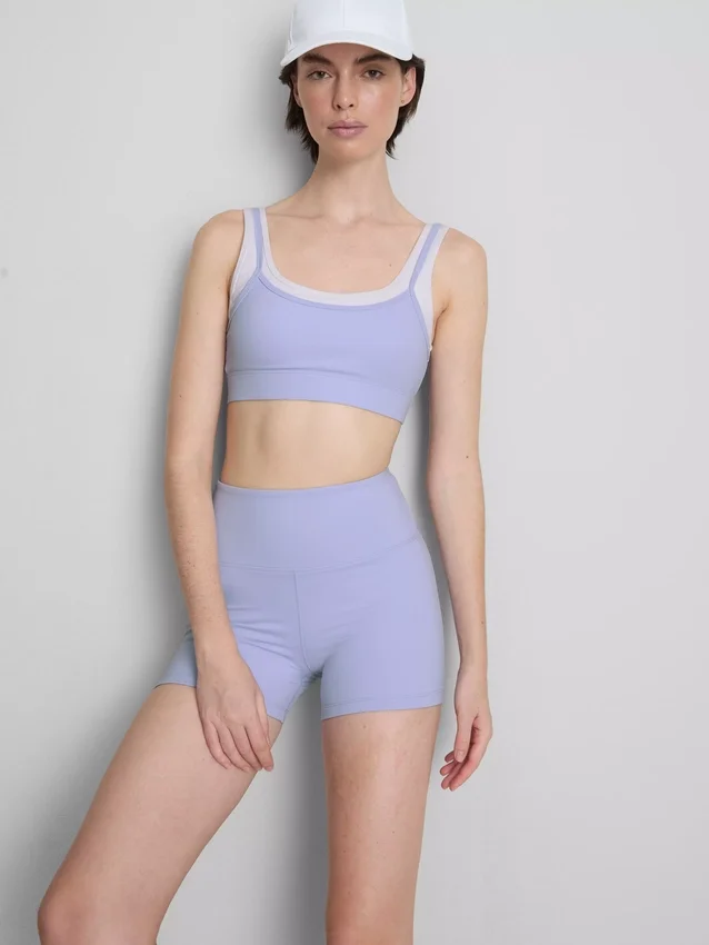To-lags aktiv crop-top