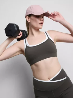 To-lags aktiv crop-top