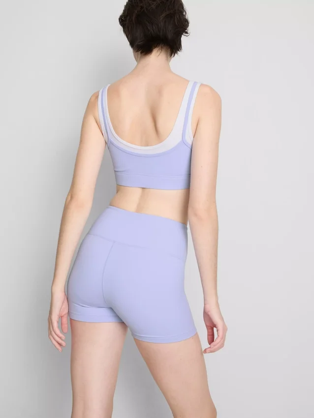 To-lags aktiv crop-top