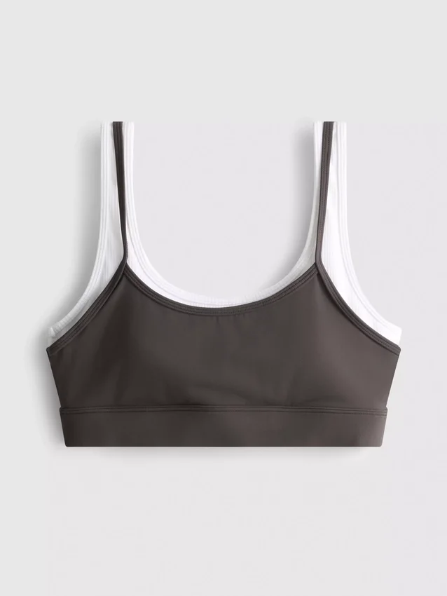To-lags aktiv crop-top