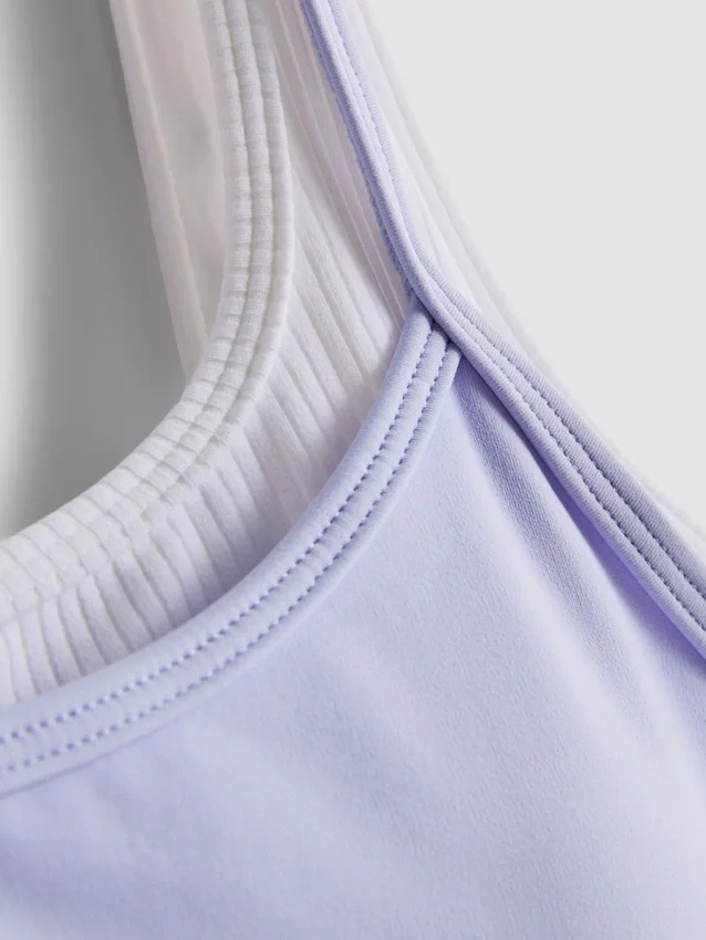 To-lags aktiv crop-top