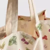 Tote-veske med planteprint