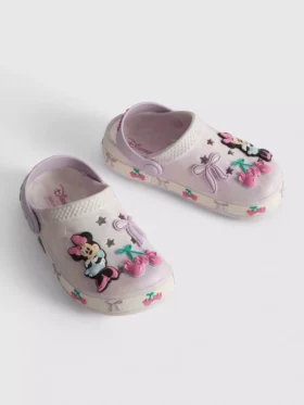 Træsko med Minnie Mouse-motiv fra Disney