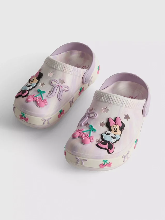Træsko med Minnie Mouse-motiv fra Disney