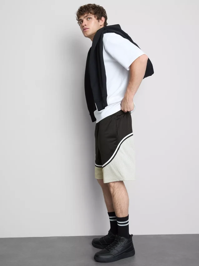 Treningsshorts i mesh