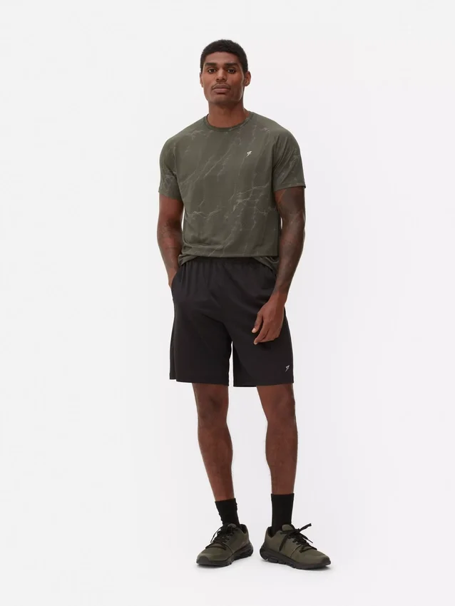Treningsshorts i mesh