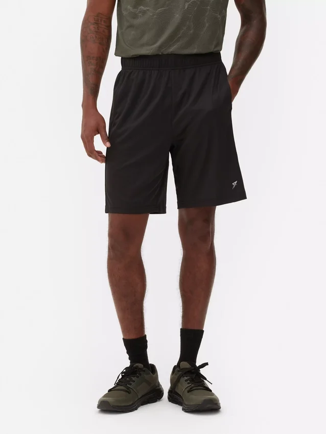 Treningsshorts i mesh