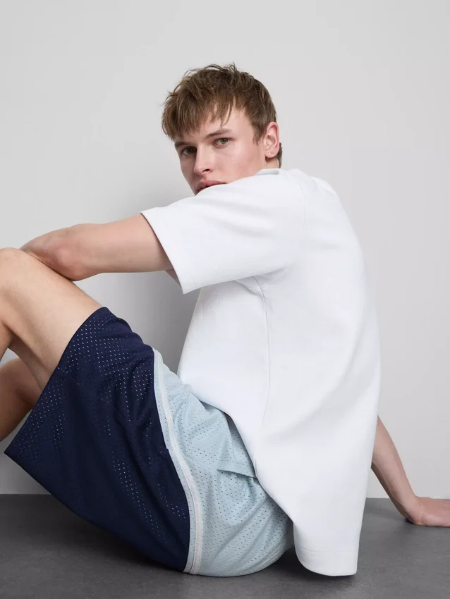 Treningsshorts i mesh