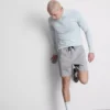 Treningsshorts med snøring