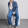 Truckerjakke i denim