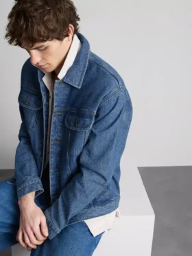 Truckerjakke i denim