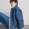 Truckerjakke i denim