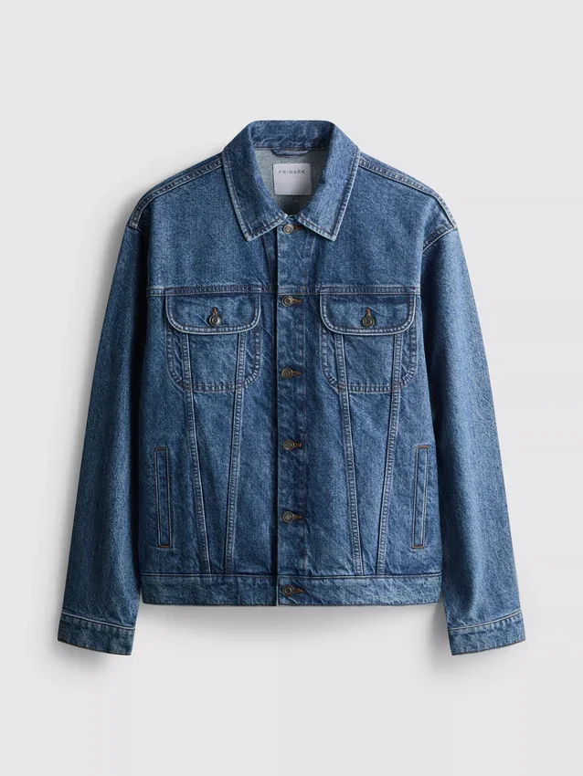 Truckerjakke i denim