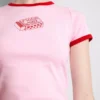 Trykt bomulls-ringer-baby-T-skjorte